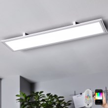 Eglo 32734 - LED RGBW Dimmable recessed panel SALOBRENA-C LED/34W/230V white + remote control
